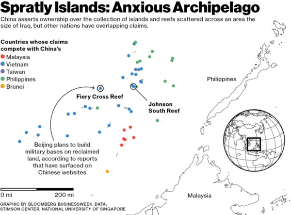 Spratly map Spratly map