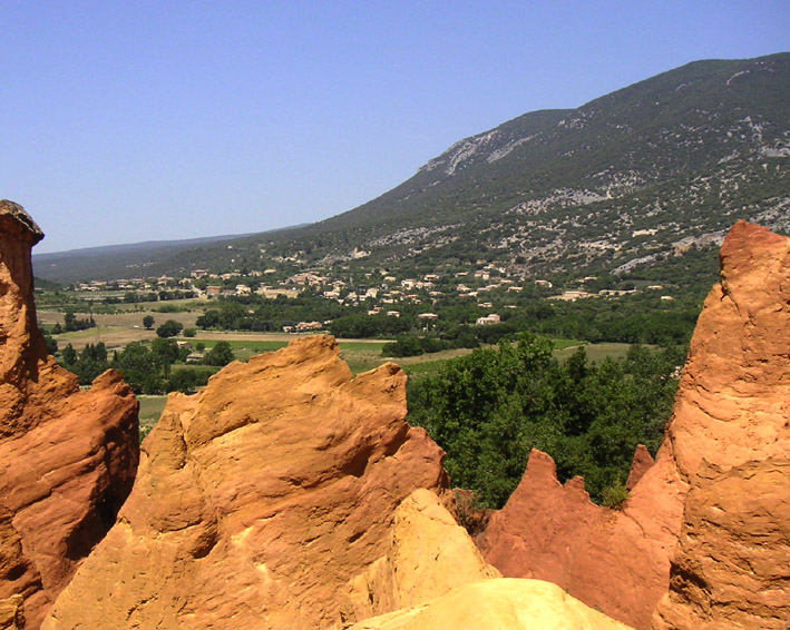 Ochre landscape Ochre landscape